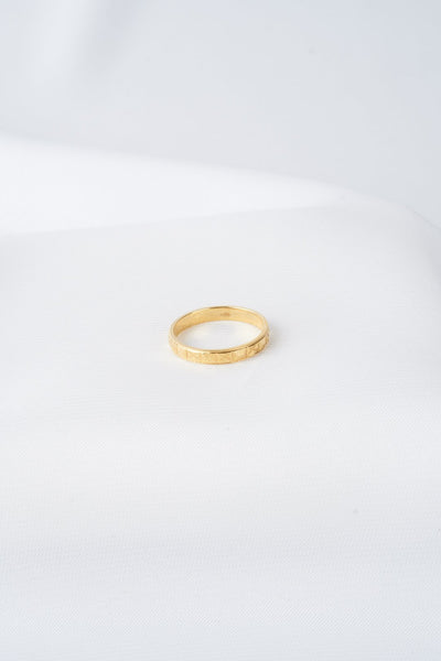 Nhẫn cưới vàng móc máy Bảo Tín K&K Vàng 18K