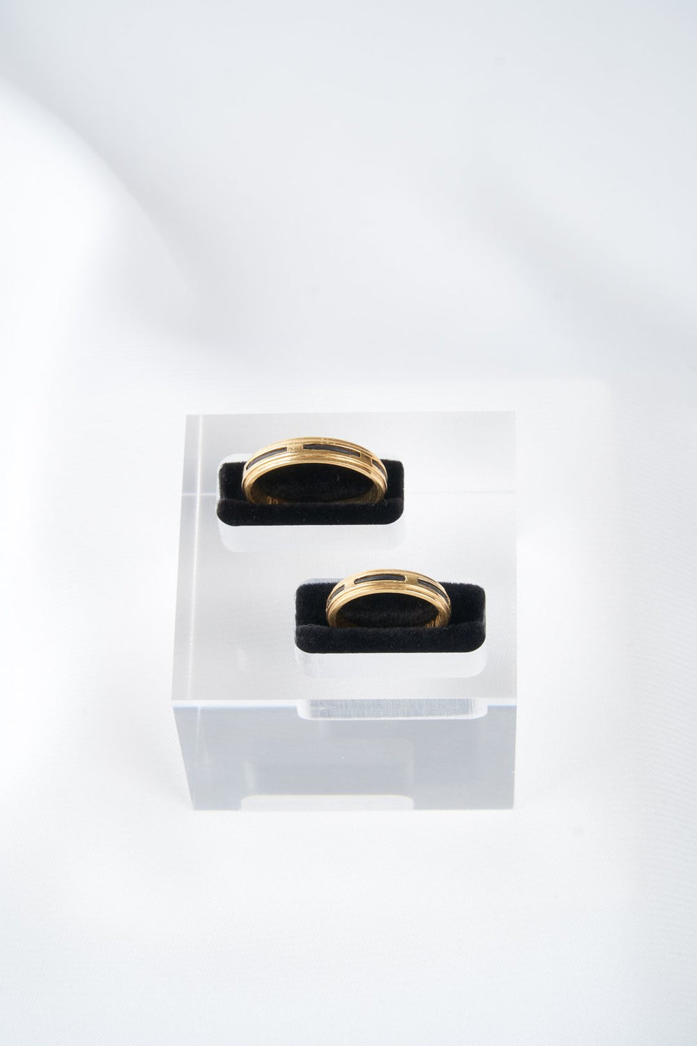 Nhẫn cưới vàng bản lông voi Bảo Tín K&K Vàng 18K