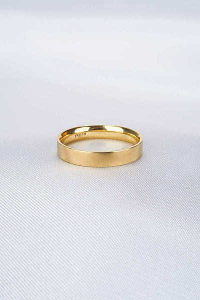 Nhẫn cưới nữ Bảo Tín K&K Vàng kiểu Ý 750 Dear