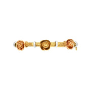 Lắc hồng vàng hoa hồng Bảo Tín K&K Vàng 18K - Bảo Tín K&K