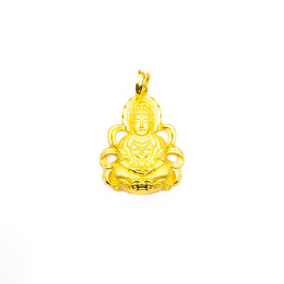 Mặt dây chuyền hình Phật vàng - Bảo Tín K&K