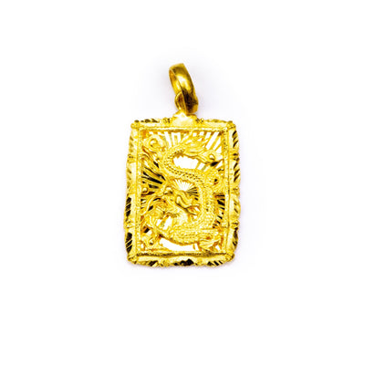 Mặt dây chuyền hình rồng vàng - Bảo Tín K&K