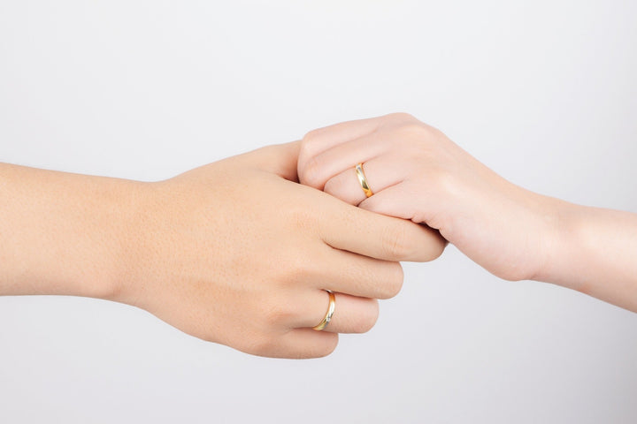 Nhẫn cưới xoàn Bảo Tín K&K vàng 18K - Bảo Tín K&K