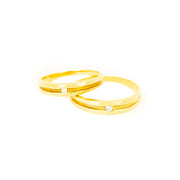 Nhẫn cưới xoàn Bảo Tín K&K vàng 18K - Bảo Tín K&K