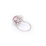 Nhẫn kiểu ngọc trai hồng - Bảo Tín K&K