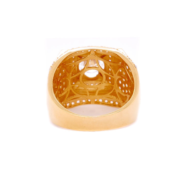 Nhẫn nam vàng Bảo Tín K&K Vàng 18K đính Đá cao cấp - Bảo Tín K&K