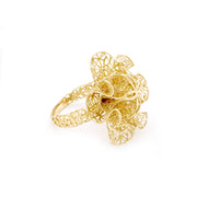Nhẫn vàng hoa lưới Bảo Tín K&K Vàng 14K - Bảo Tín K&K