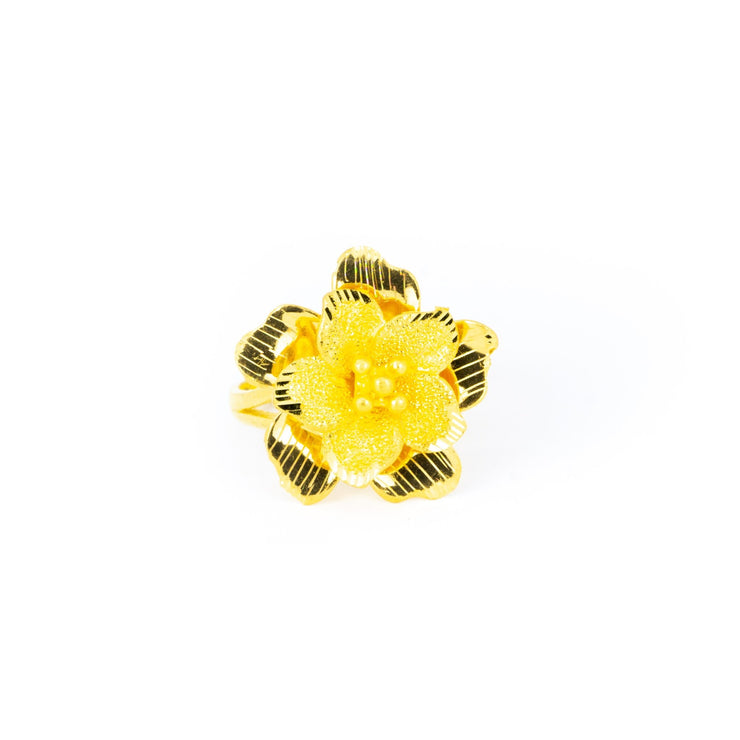 Nhẫn vàng hoa vàng - Bảo Tín K&K