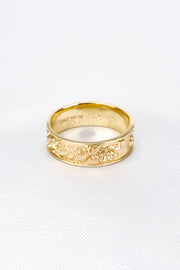 Nhẫn cưới nam Bảo Tín K&K Vàng kiểu Ý 750 Charming