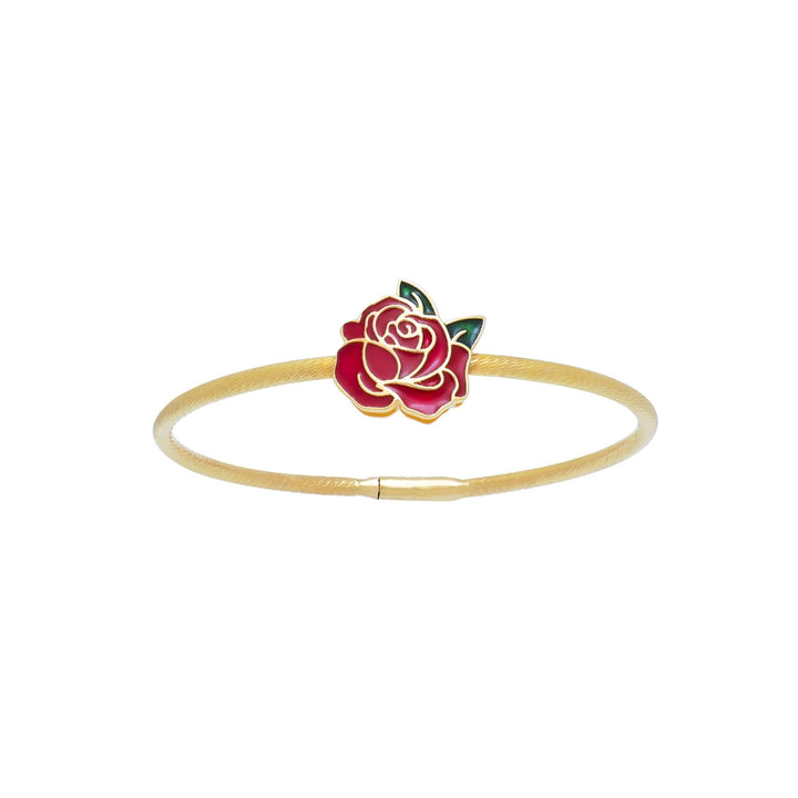 Vòng đơn vàng hoa hồng Bảo Tín K&K Vàng 14K - Bảo Tín K&K